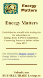 Mobile Screenshot of energychange.com